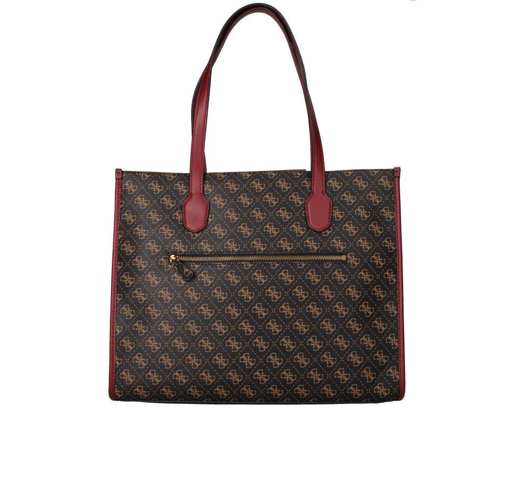 GUESS BORSA Donna HWQB8665230 MARRONE E BORDEAUX