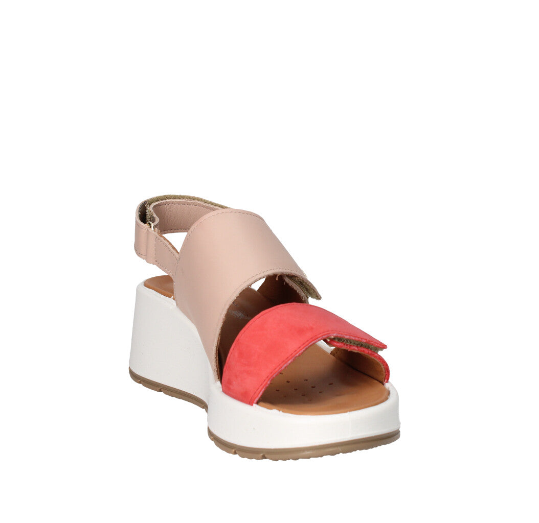 IGI&CO SANDALO Donna 7666511 NUDE E ROSSO