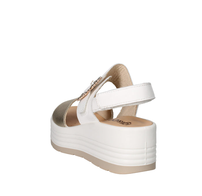 IGI&CO SANDALO Donna 7667322 BIANCO E ORO