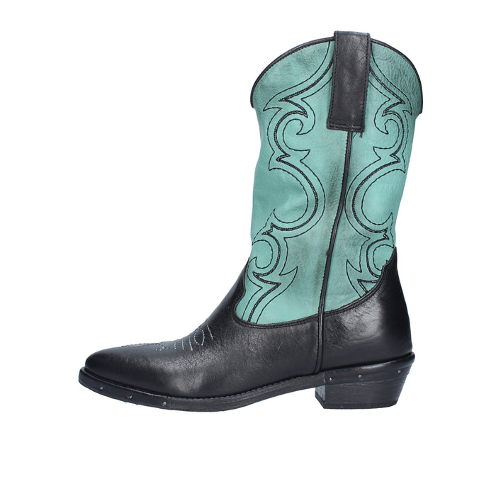 REP-KO CAMPEROS Donna RCA60F NERO/ACQUAMARINA