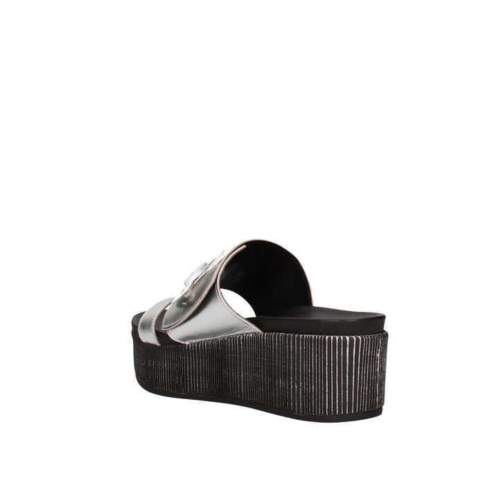 I SANDALI SCALZATO Donna 531 ARGENTO