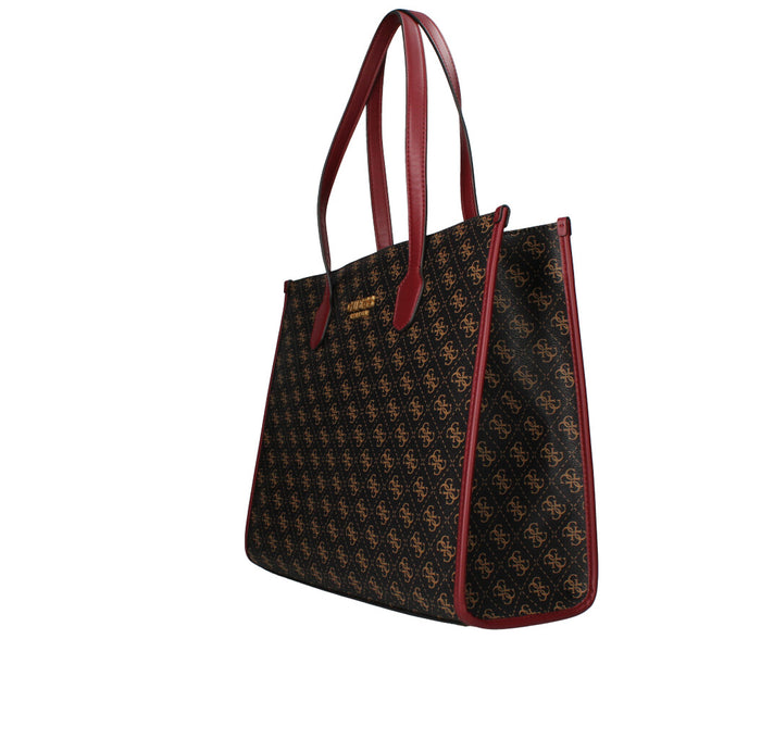 GUESS BORSA Donna HWQB8665230 MARRONE E BORDEAUX