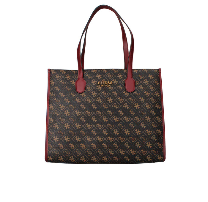GUESS BORSA Donna HWQB8665230 MARRONE E BORDEAUX