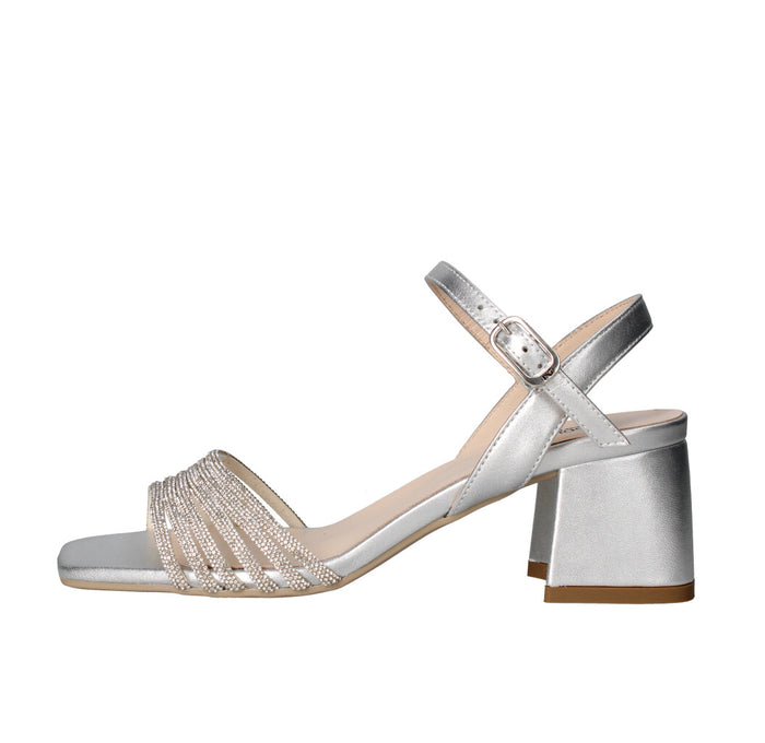 NERO GIARDINI SANDALO Donna E307320DE ARGENTO