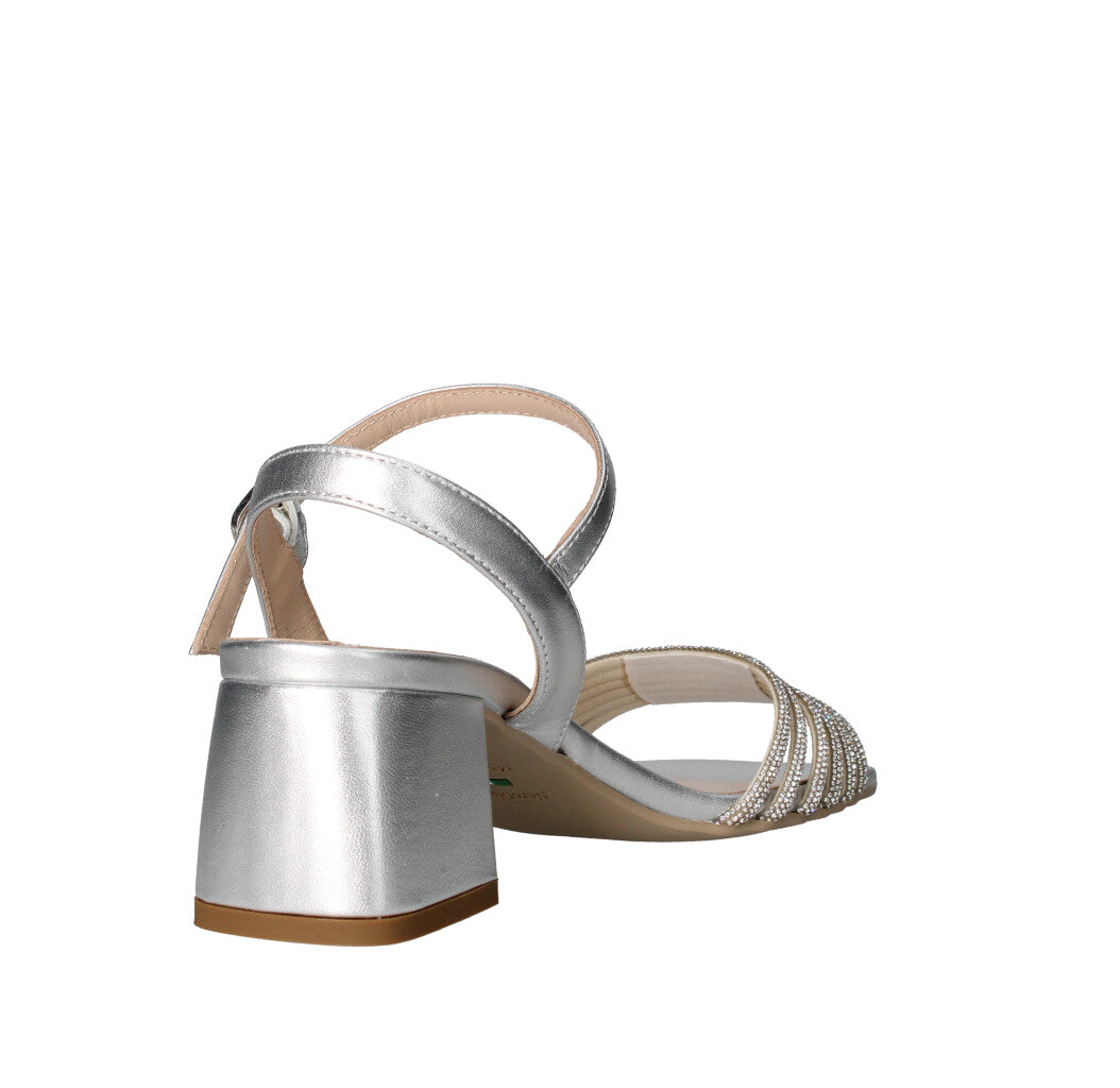 NERO GIARDINI SANDALO Donna E307320DE ARGENTO