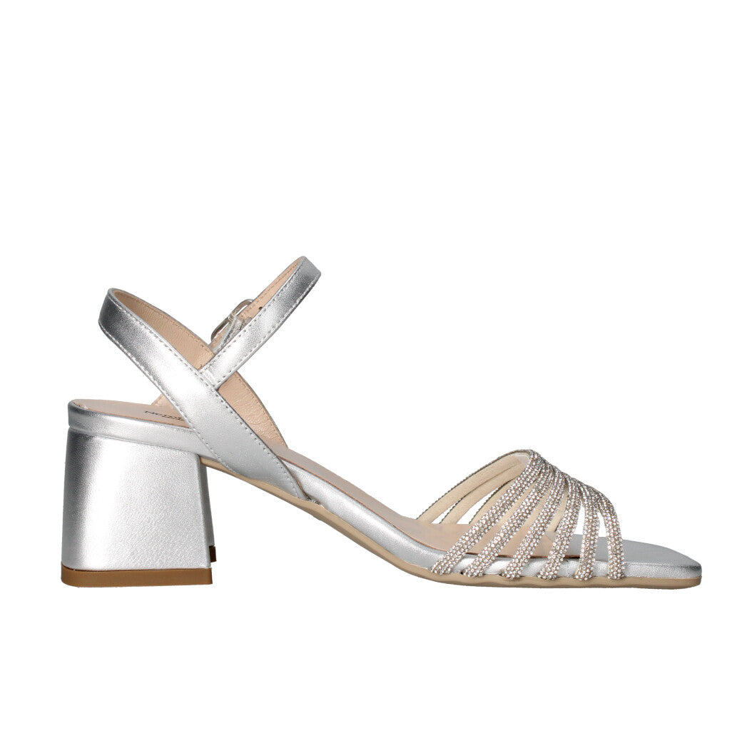 NERO GIARDINI SANDALO Donna E307320DE ARGENTO