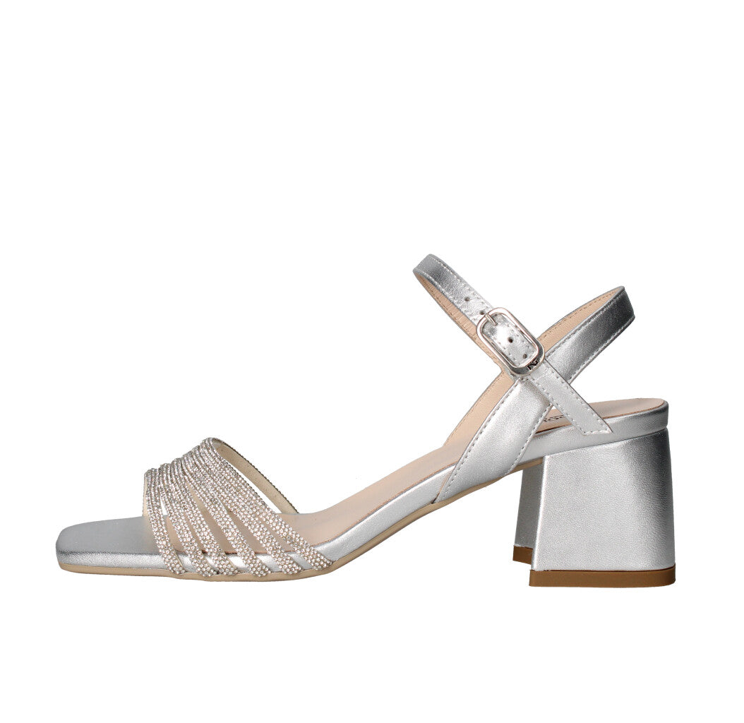 NERO GIARDINI SANDALO Donna E307320DE ARGENTO