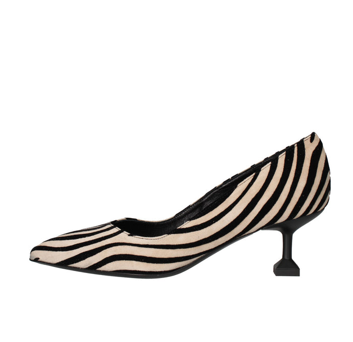 G.P. PER NOY BOLOGNA DECOLLETE' Donna 817 BEIGE E NERO