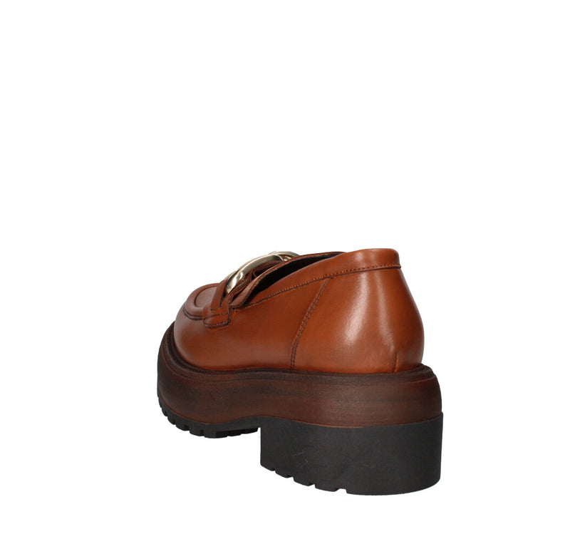 STUDIO FIRENZE MOCASSINO Donna PALM1.1.7 CUOIO