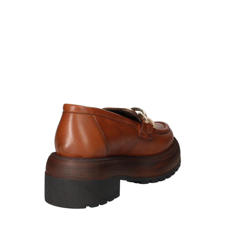 STUDIO FIRENZE MOCASSINO Donna PALM1.1.7 CUOIO