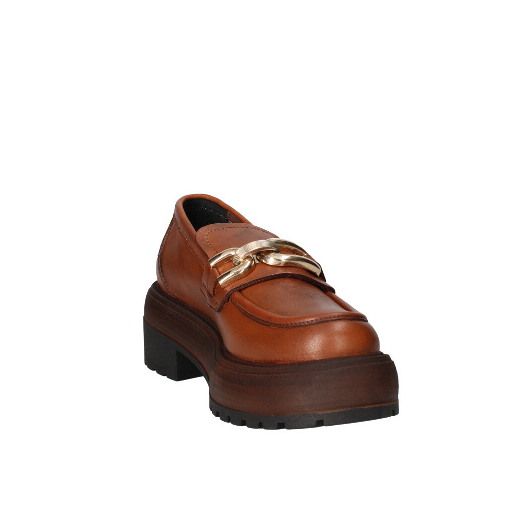 STUDIO FIRENZE MOCASSINO Donna PALM1.1.7 CUOIO