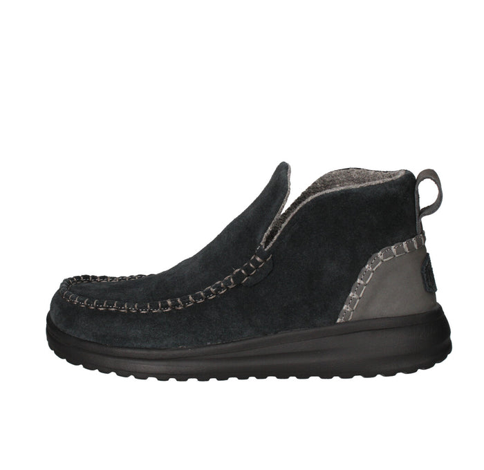 HEY DUDE STIVALETTO Donna DENNY SUEDE BLACK