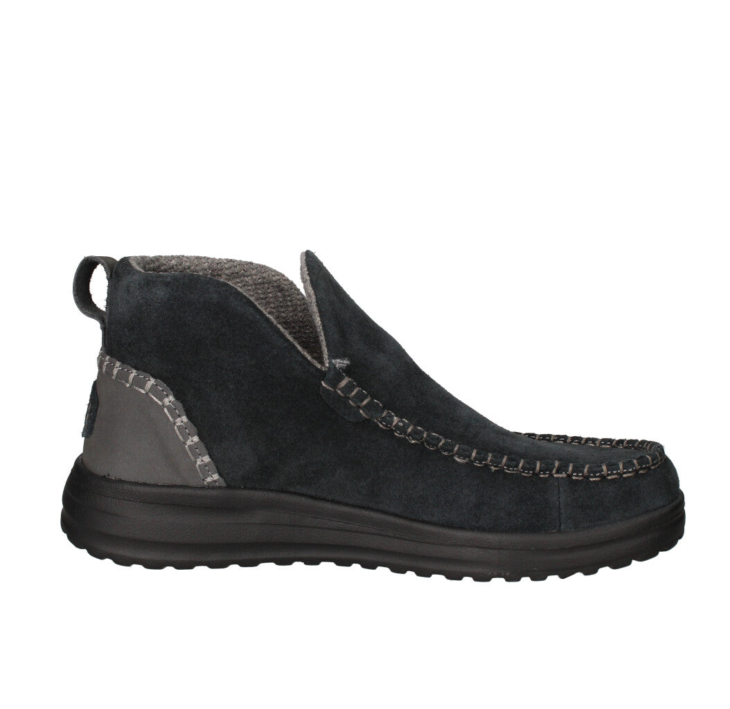 HEY DUDE STIVALETTO Donna DENNY SUEDE BLACK