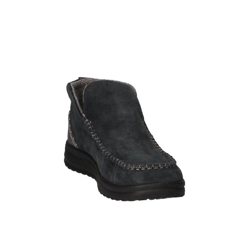 HEY DUDE STIVALETTO Donna DENNY SUEDE BLACK