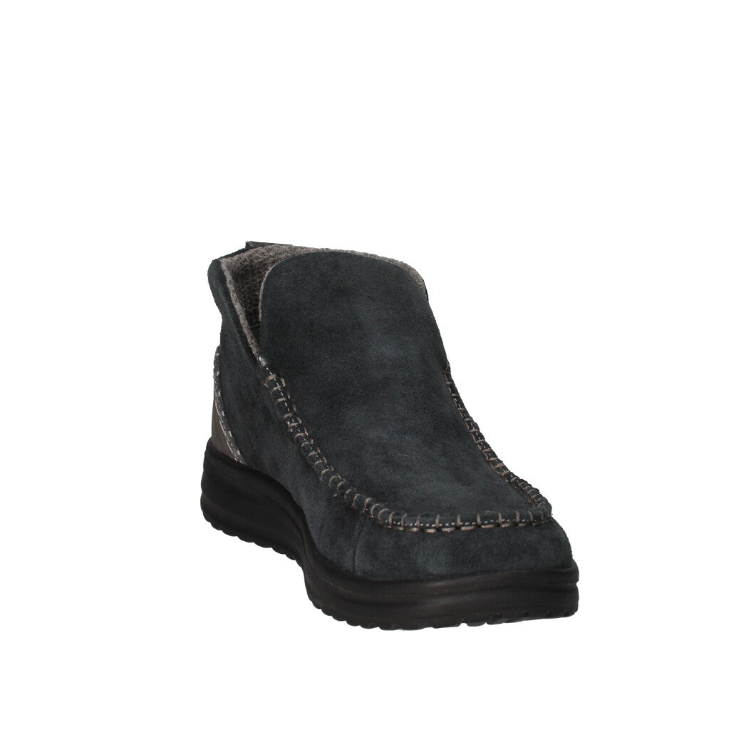 HEY DUDE STIVALETTO Donna DENNY SUEDE BLACK