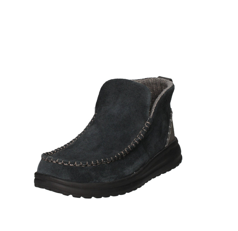 HEY DUDE STIVALETTO Donna DENNY SUEDE BLACK