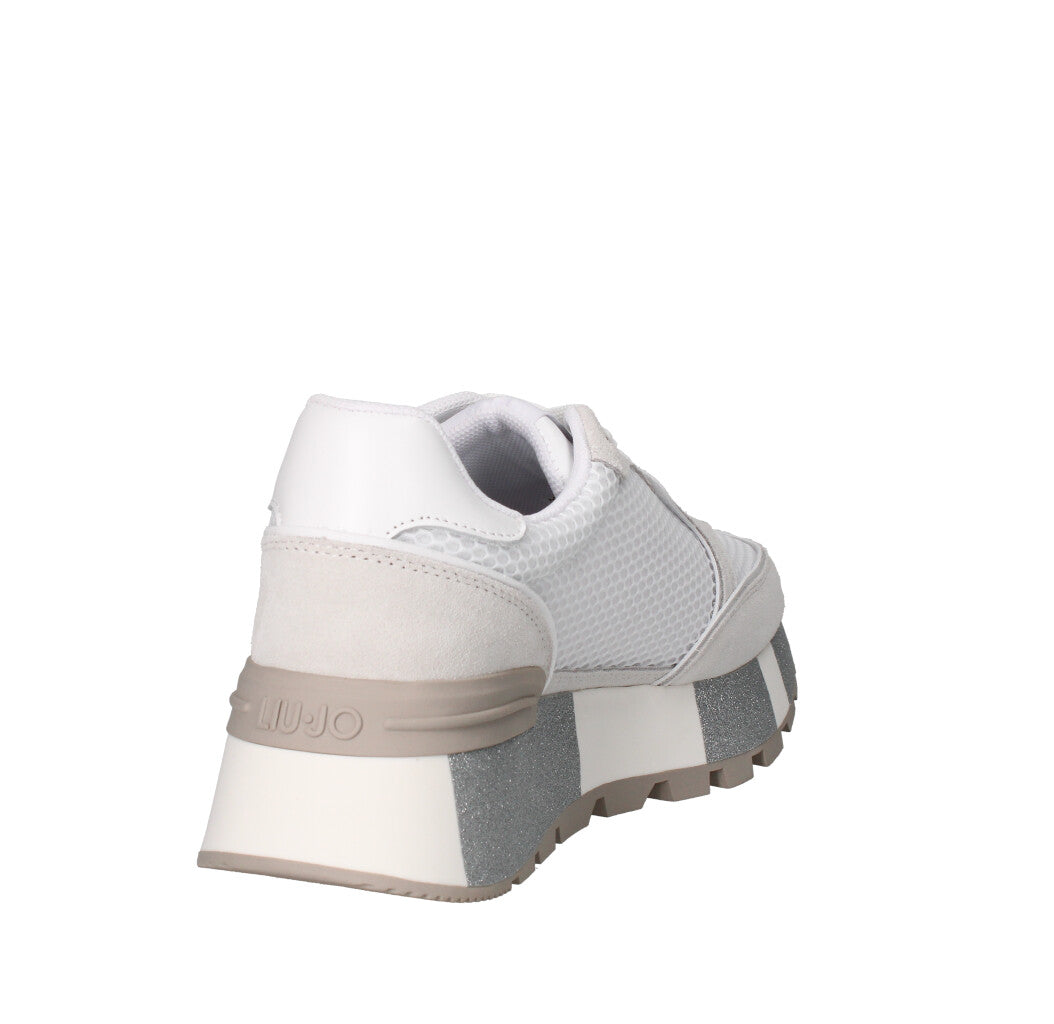 LIU JO SNEAKERS Donna AMAZING25 BA4005 WHITE