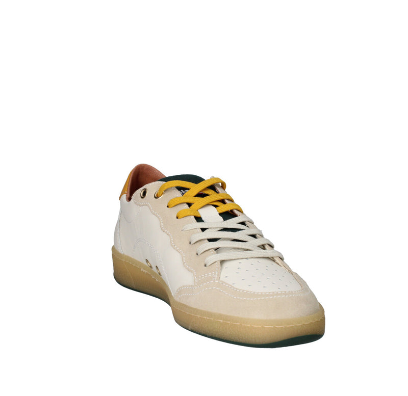BLAUER. U.S.A. SNEAKERS  S4MURRAY01/VIL BIANCO VERDE E GIALLO