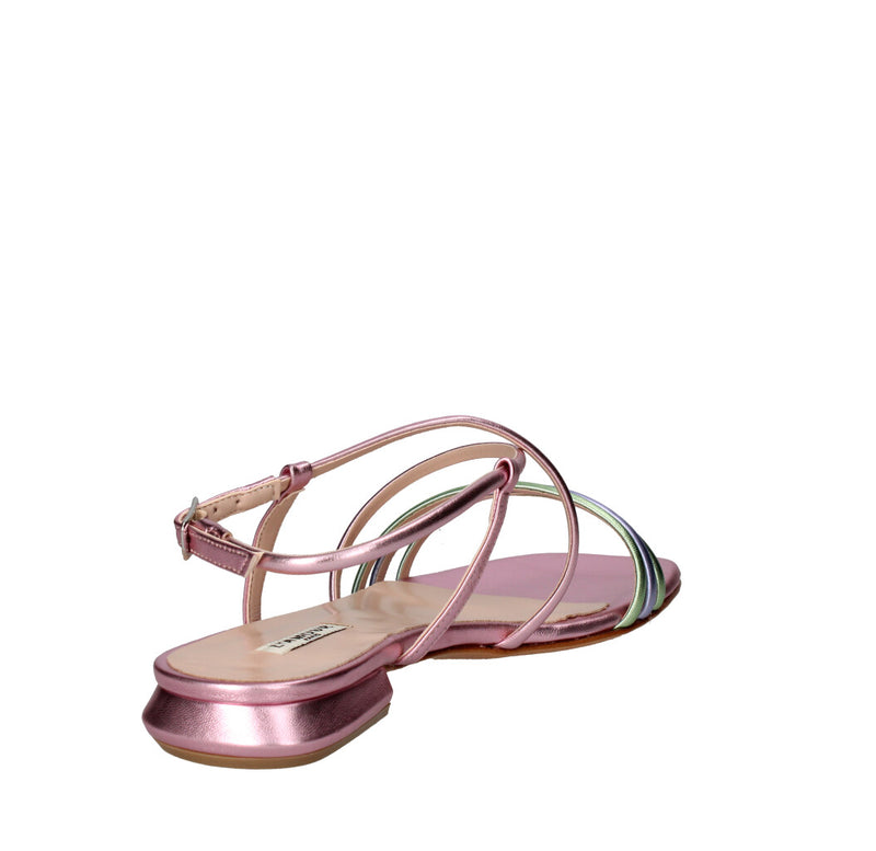 L'AMOUR SANDALO Donna L126 ROSA VERDE E VIOLA