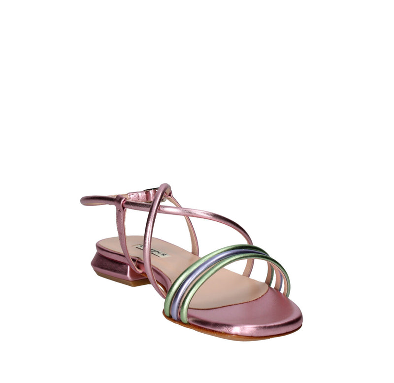 L'AMOUR SANDALO Donna L126 ROSA VERDE E VIOLA