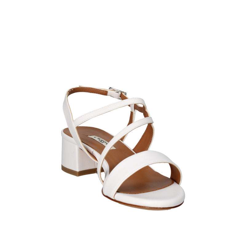 L'AMOUR SANDALO Donna L149 BIANCO