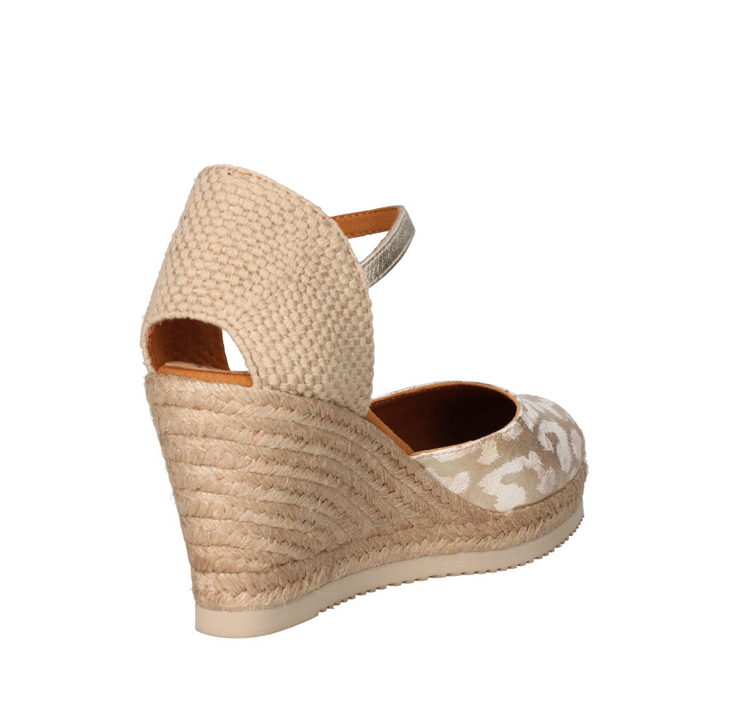 UNISA ESPADRILLAS Donna CASTILLA MACULATO ORO