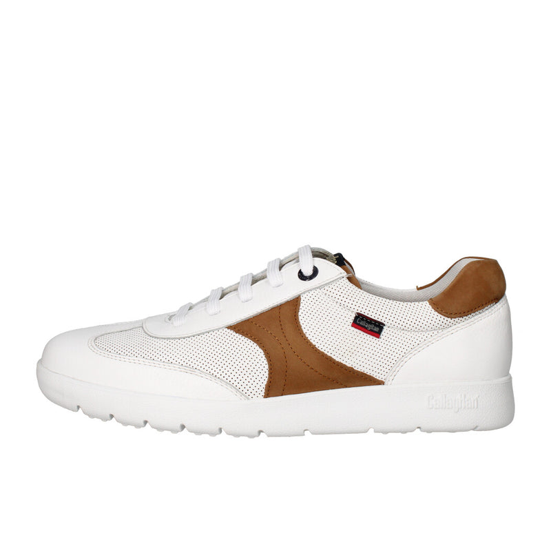 CALLAGHAN SNEAKERS  43716 BIANCO E CUOIO
