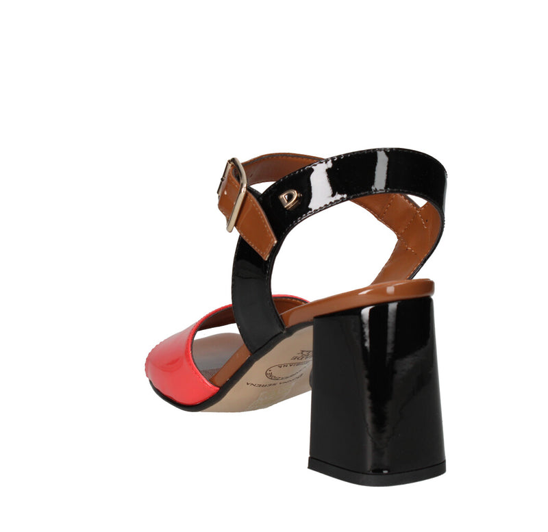 DONNA SERENA SANDALO Donna 4D1136DS CORALLO MARRONE E NERO