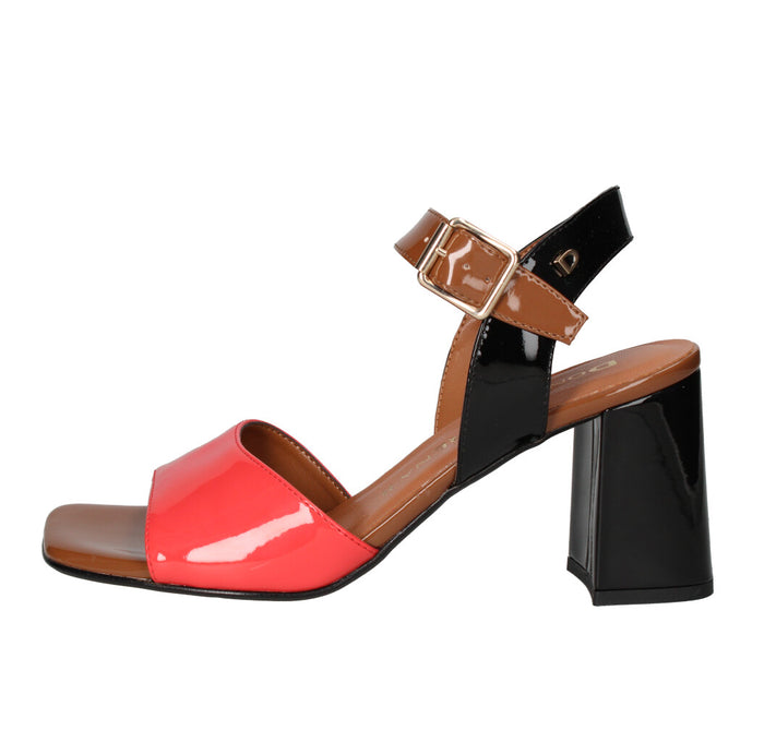 DONNA SERENA SANDALO Donna 4D1136DS CORALLO MARRONE E NERO
