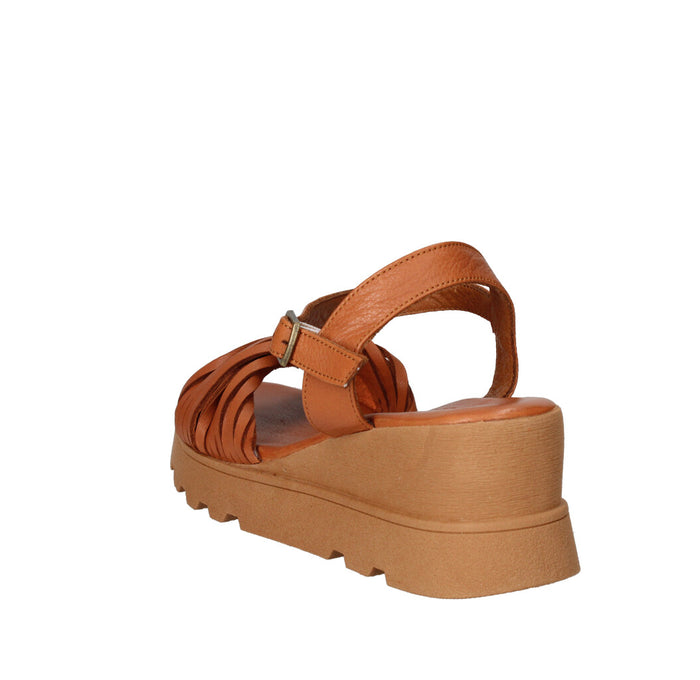 BUENO SANDALO Donna WY8609 CUOIO