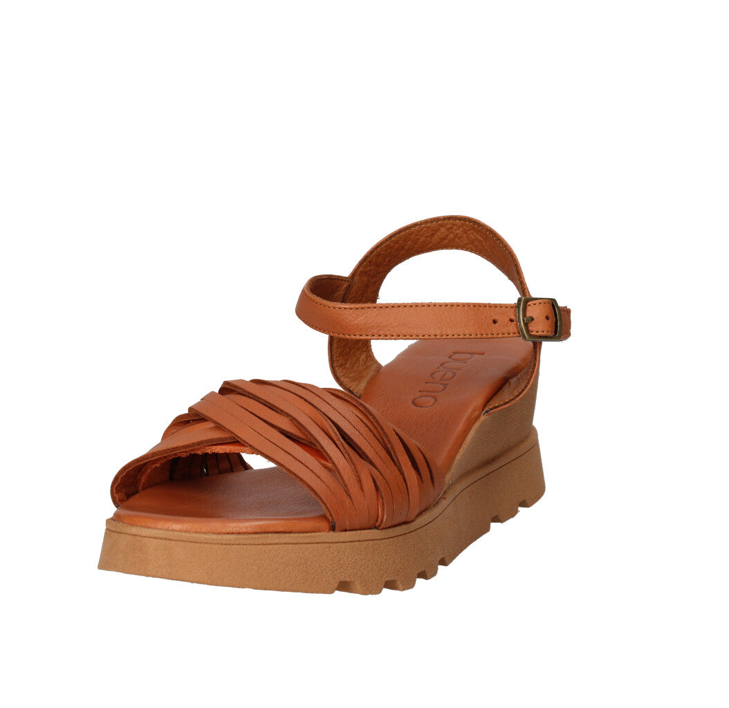 BUENO SANDALO Donna WY8609 CUOIO