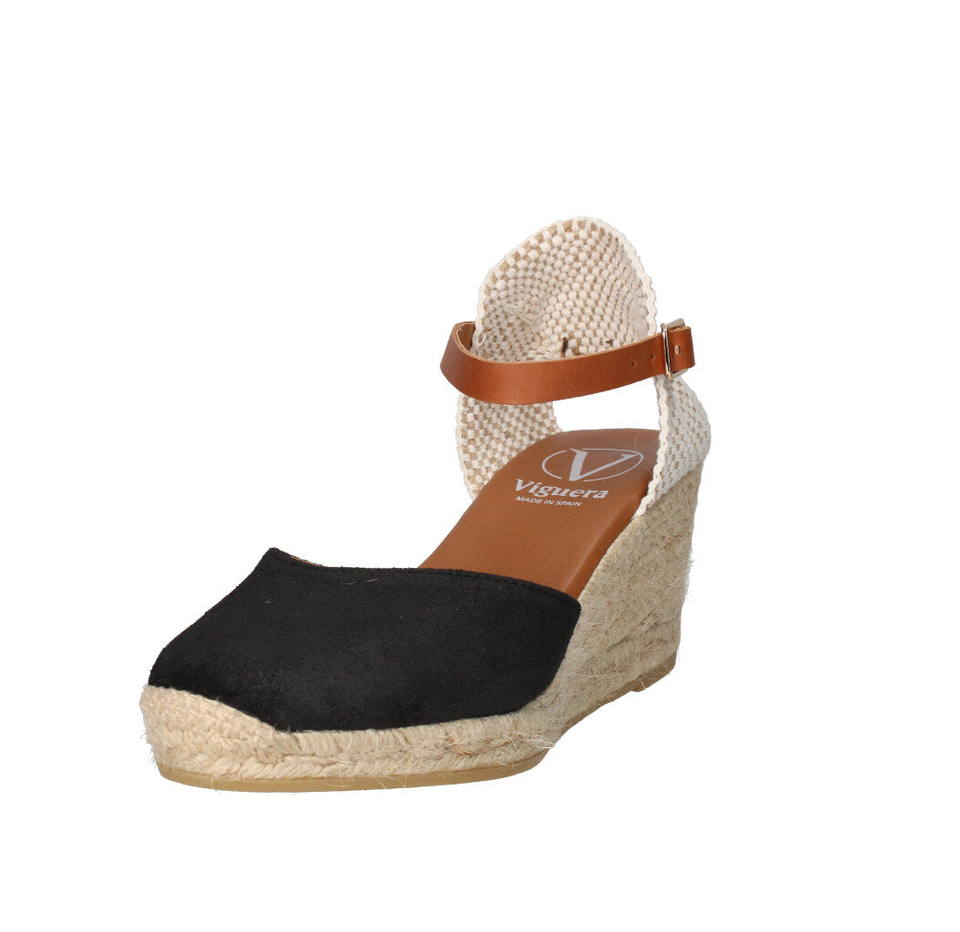VIGUERA ESPADRILLAS Donna 2012 NERO