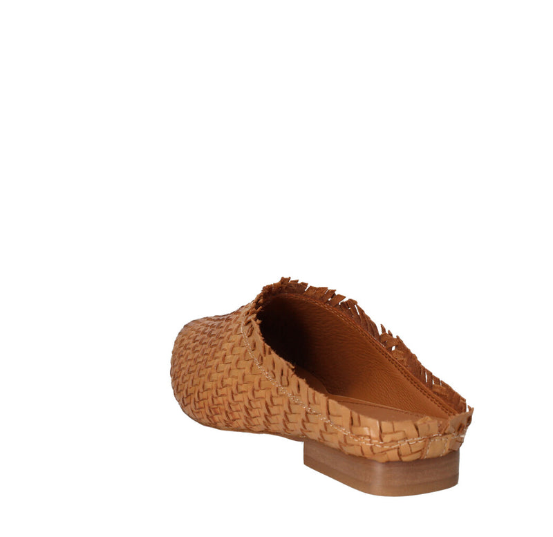 ZOE SABOT Donna DALLAS04 CUOIO