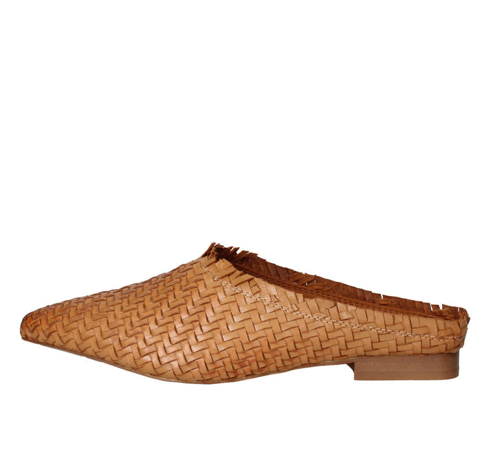 ZOE SABOT Donna DALLAS04 CUOIO