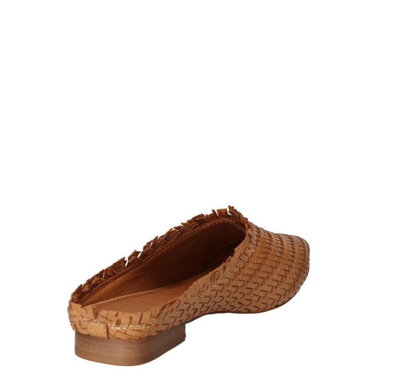 ZOE SABOT Donna DALLAS04 CUOIO