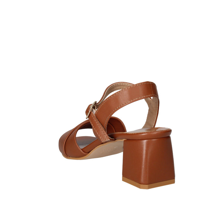 DAVID HARON SANDALO Donna 107T50 CUOIO