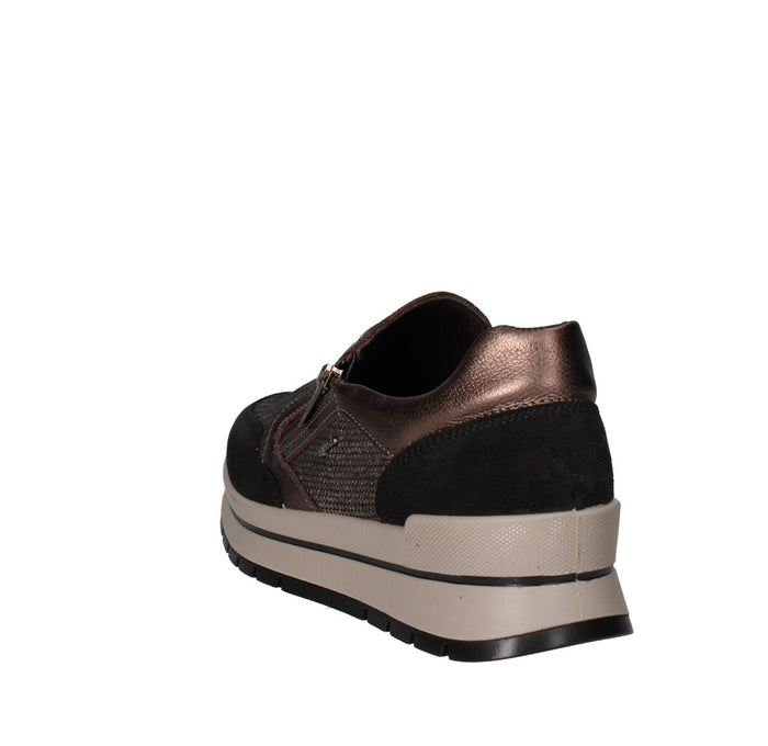 IGI&CO SNEAKERS Donna 6673711 NERO E BRONZO