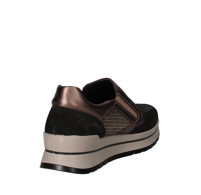 IGI&CO SNEAKERS Donna 6673711 NERO E BRONZO