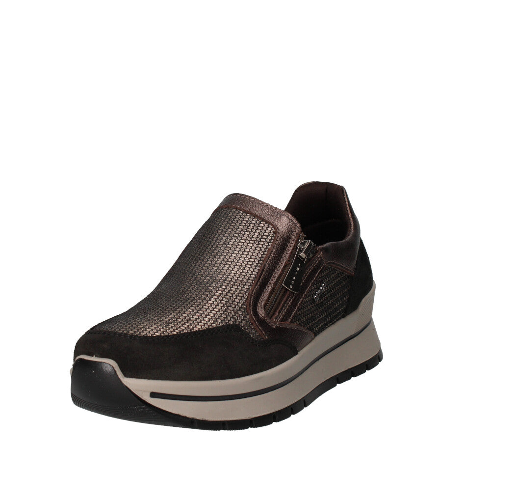 IGI&CO SNEAKERS Donna 6673711 NERO E BRONZO