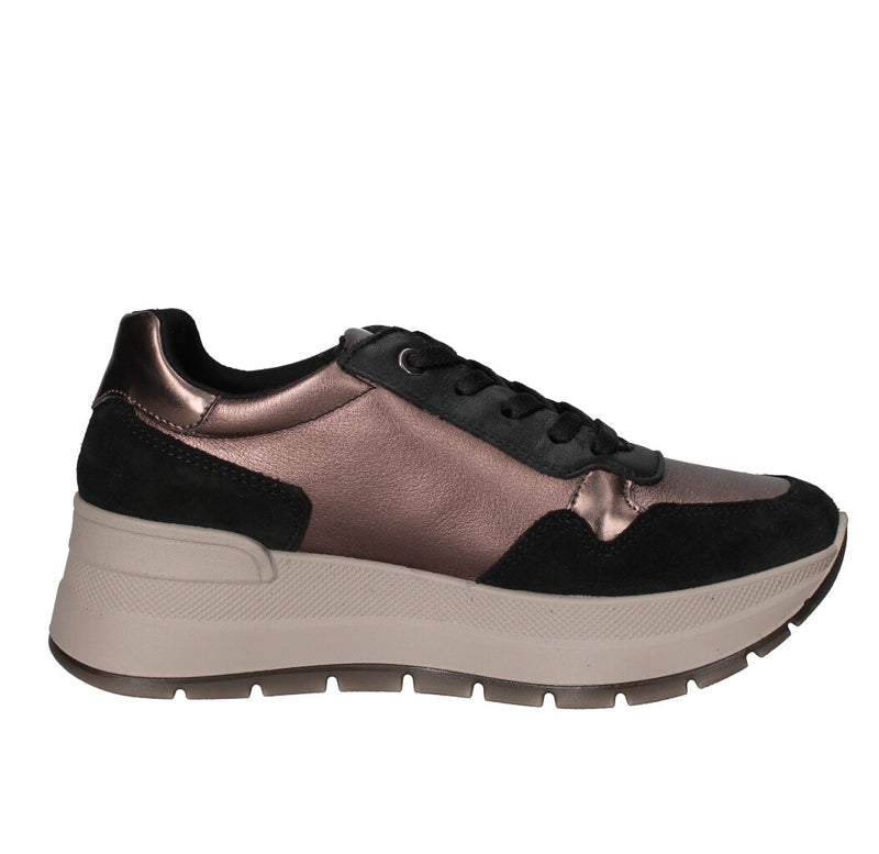 IGI&CO SNEAKERS Donna 6675400 NERO E BRONZO