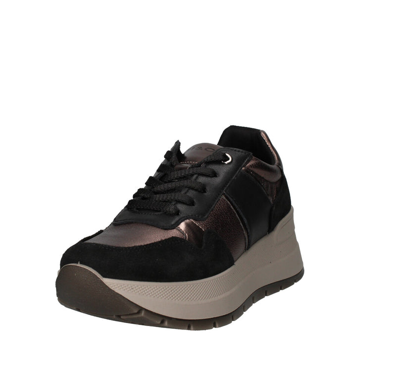 IGI&CO SNEAKERS Donna 6675400 NERO E BRONZO