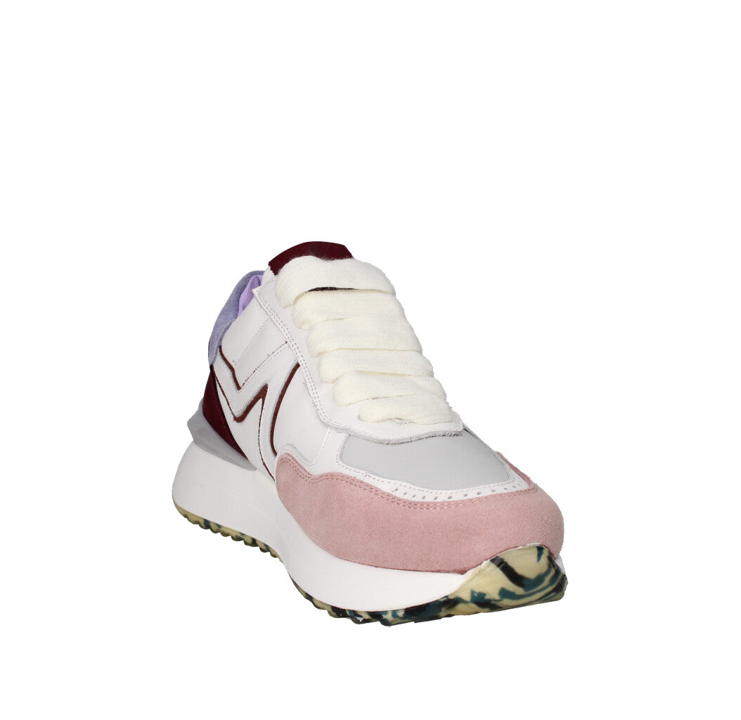 ACCADEMIA/72 SNEAKERS Donna AC 051 GRIGIO BIANCO E CIPRIA