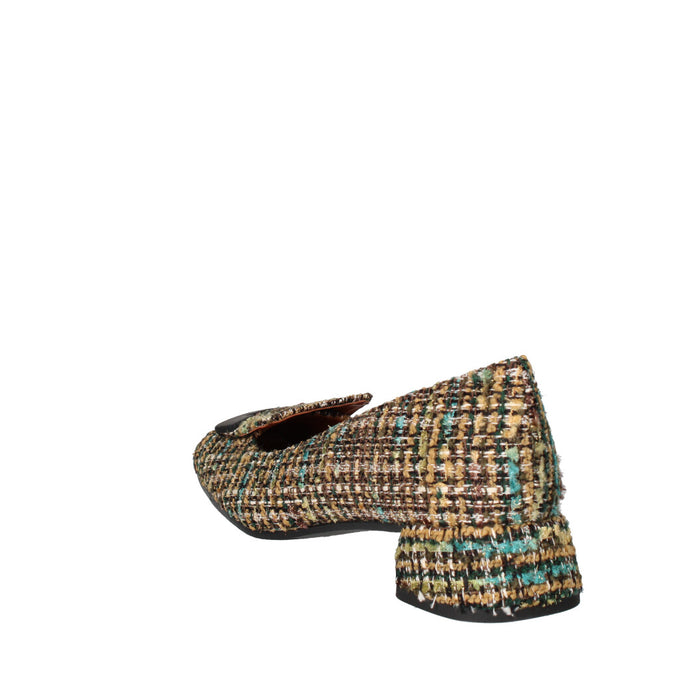 LUCREZIA D'ALTAVILLA MOCASSINO Donna 2031 MULTICOLOR VERDE