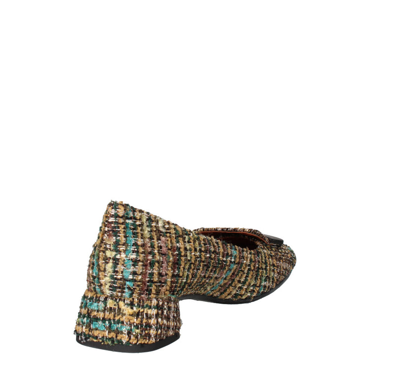 LUCREZIA D'ALTAVILLA MOCASSINO Donna 2031 MULTICOLOR VERDE