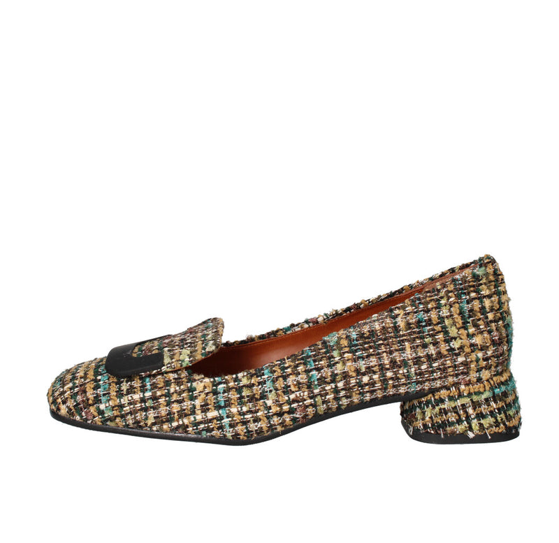 LUCREZIA D'ALTAVILLA MOCASSINO Donna 2031 MULTICOLOR VERDE