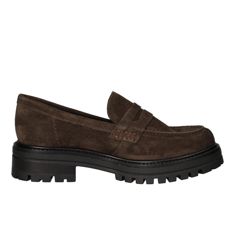 FRANCESCO BRUNELLI MOCASSINO Donna AO4105 EBANO