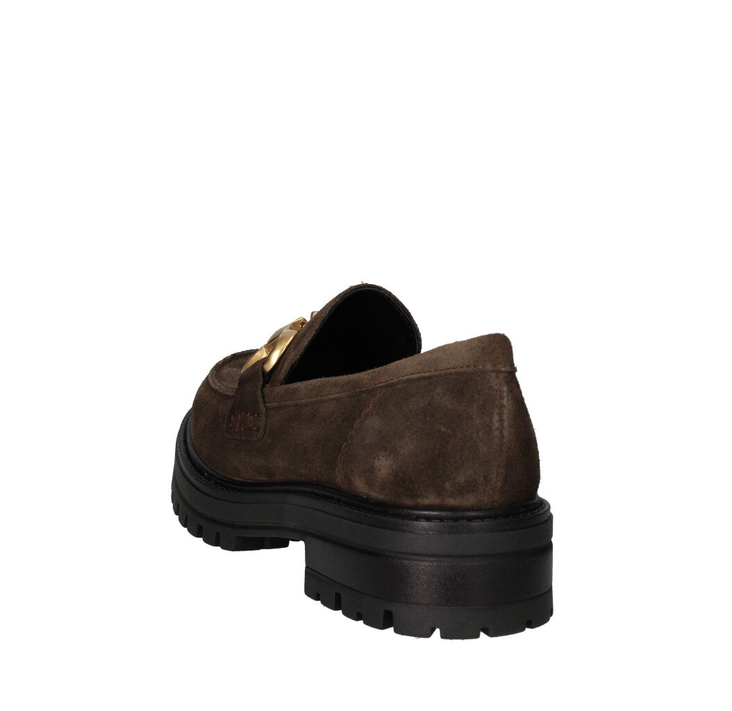 FRANCESCO BRUNELLI MOCASSINO Donna AO4106 EBANO