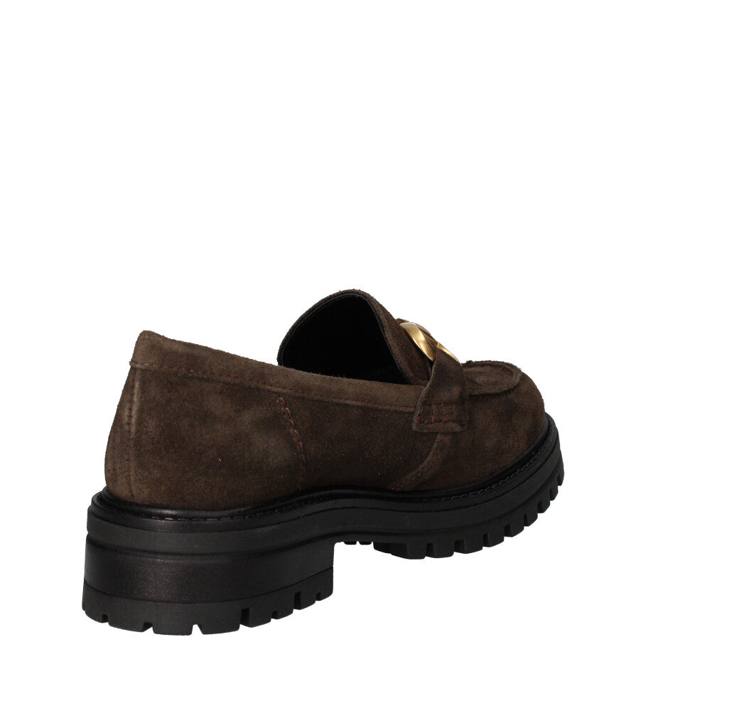 FRANCESCO BRUNELLI MOCASSINO Donna AO4106 EBANO