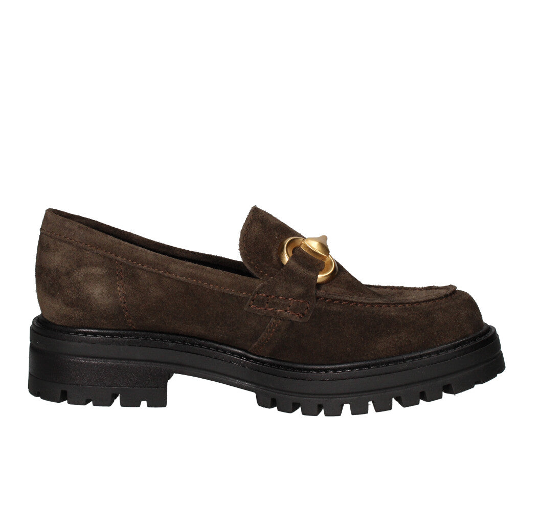 FRANCESCO BRUNELLI MOCASSINO Donna AO4106 EBANO