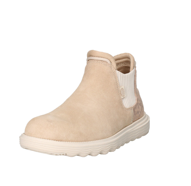 HEY DUDE STIVALETTO Donna BRANSON W NOVELTY SABBIA